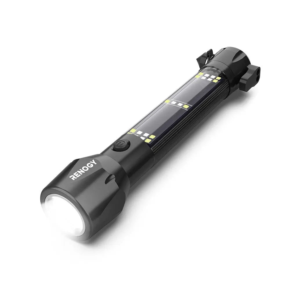 apac rechargeable flashlight E.LUMEN 500 Multi-functional Flashlight | Renogy Solar