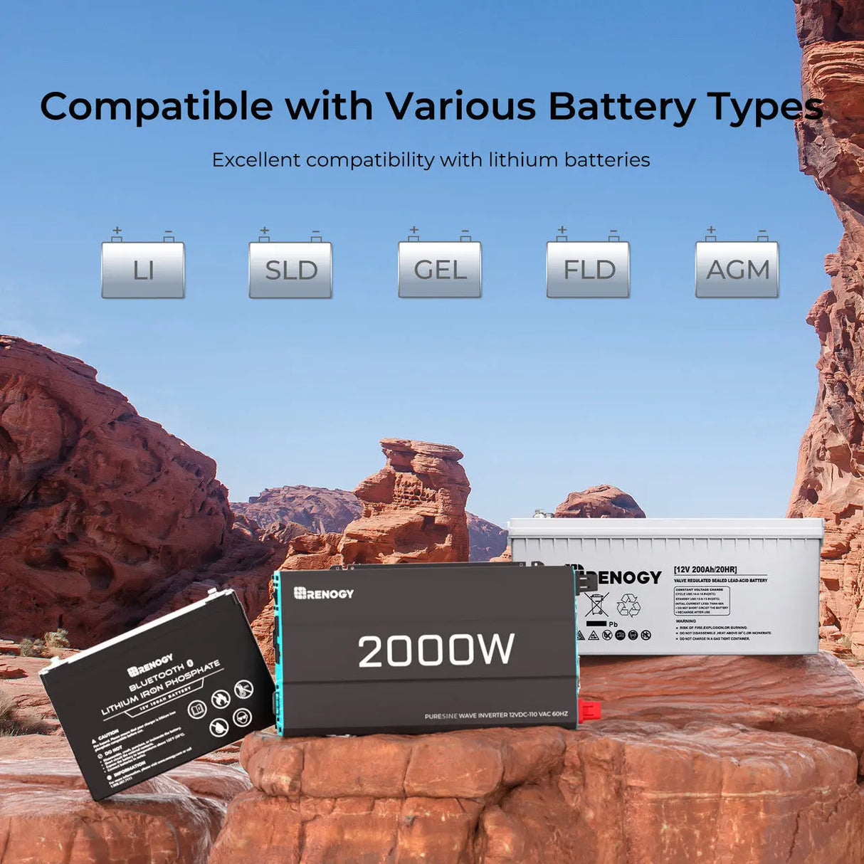Various Battery Type