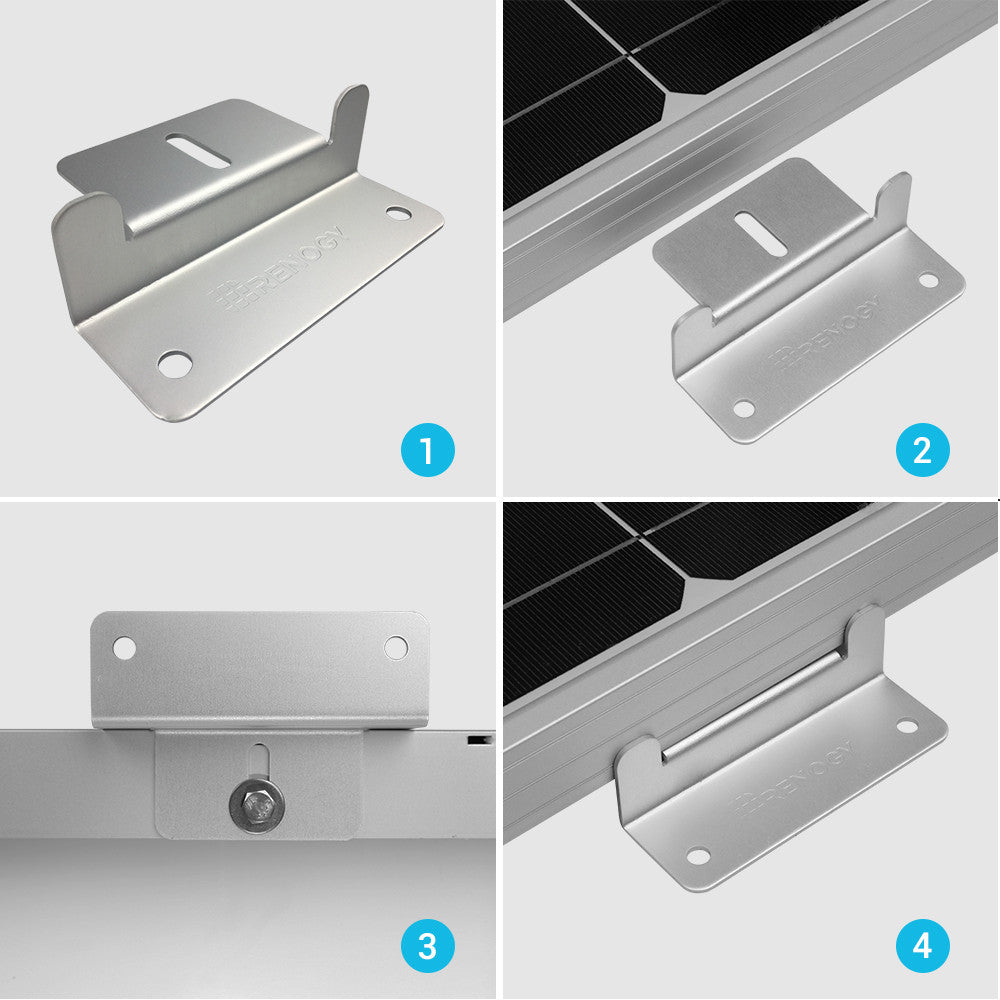Renogy Solar Panel Mounting Z Bracket