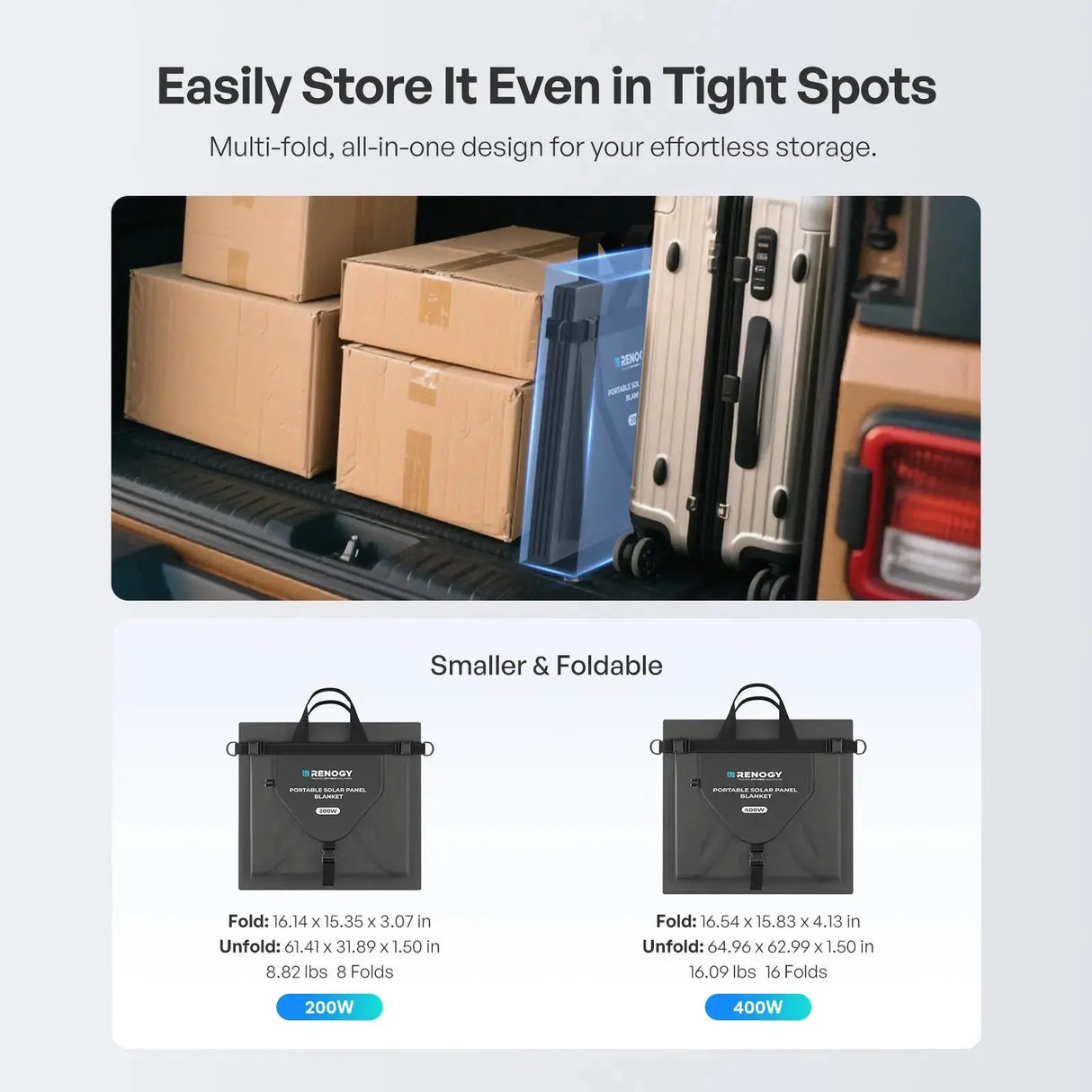 portable solar panels for rv foldable lightweight and easy to store