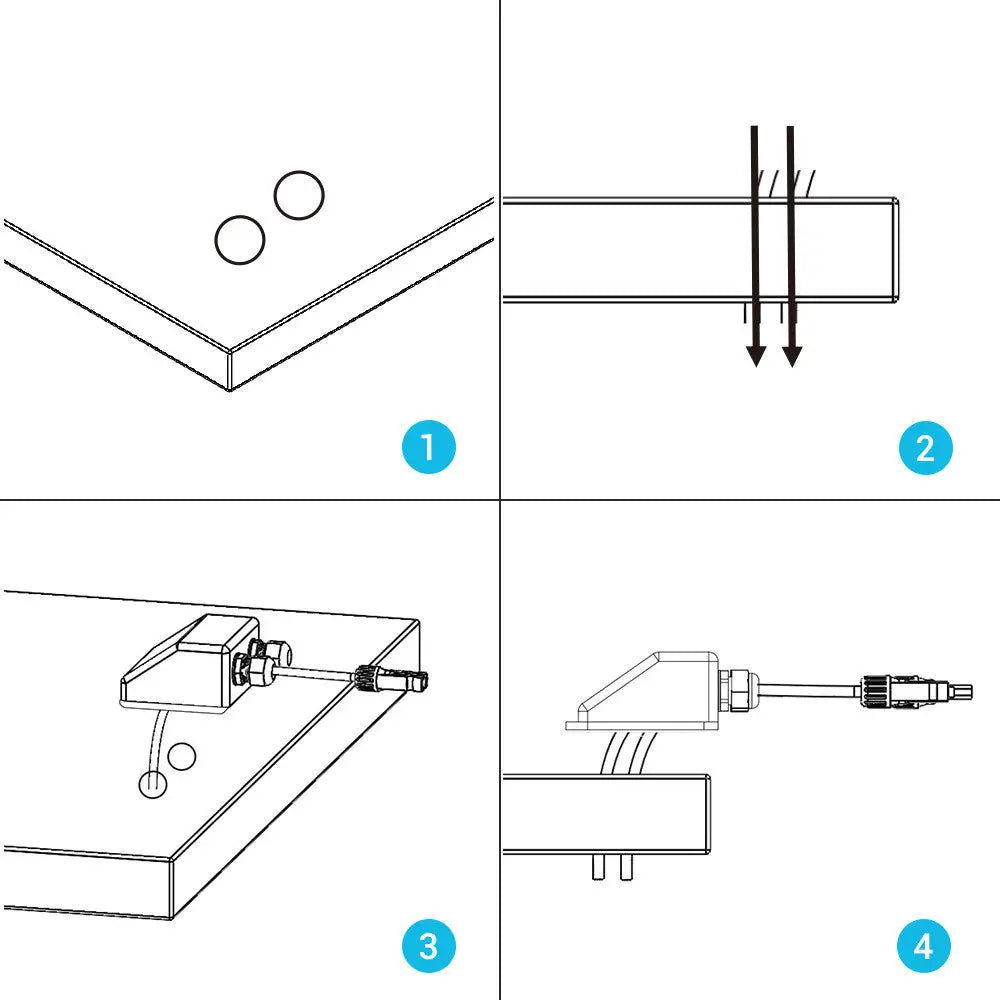 Renogy Cable Entry Housing