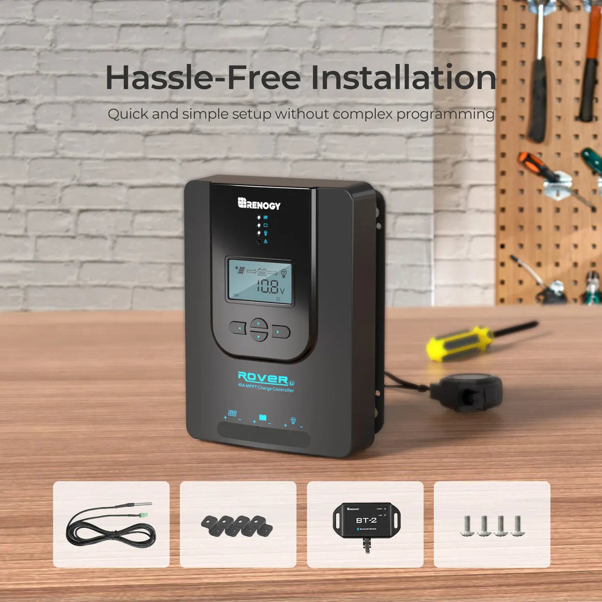 Rover Li 20/30/40/60/100 Amp MPPT Solar Charge Controller Renogy