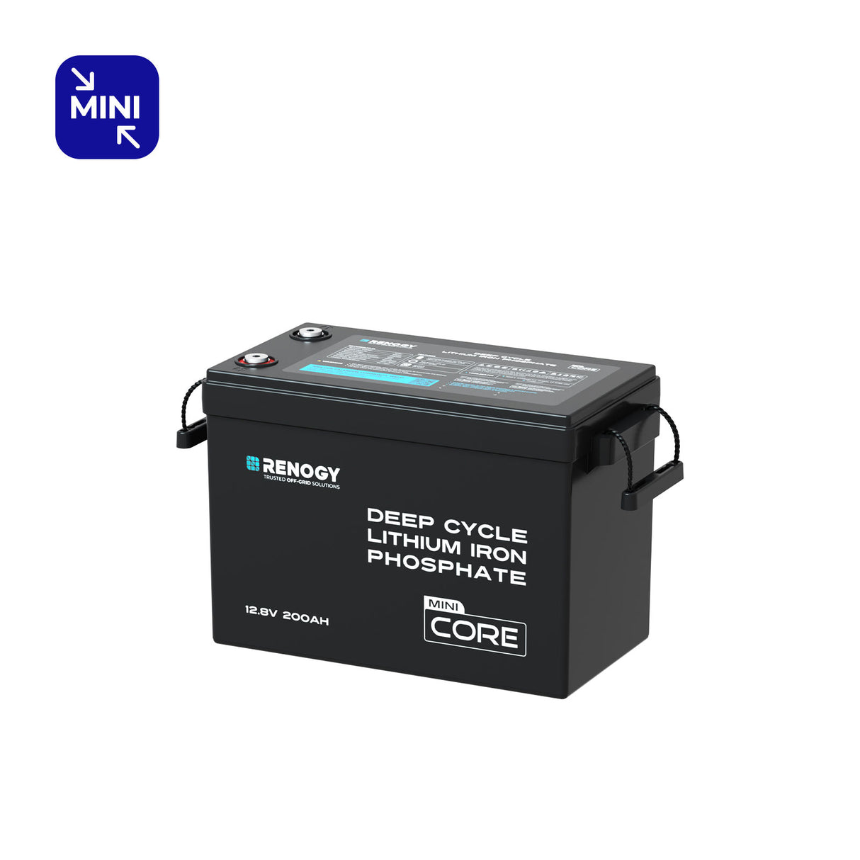 Renogy Core Mini - LiFePO4 12.8V 300/200/100Ah Lithium Batteries