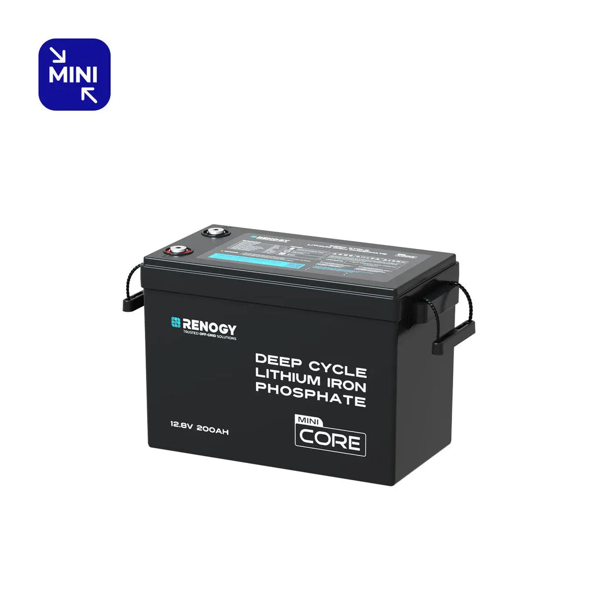 Core - 12V 200Ah LiFePO4 Battery w/ Low-Temperature Protection Renogy