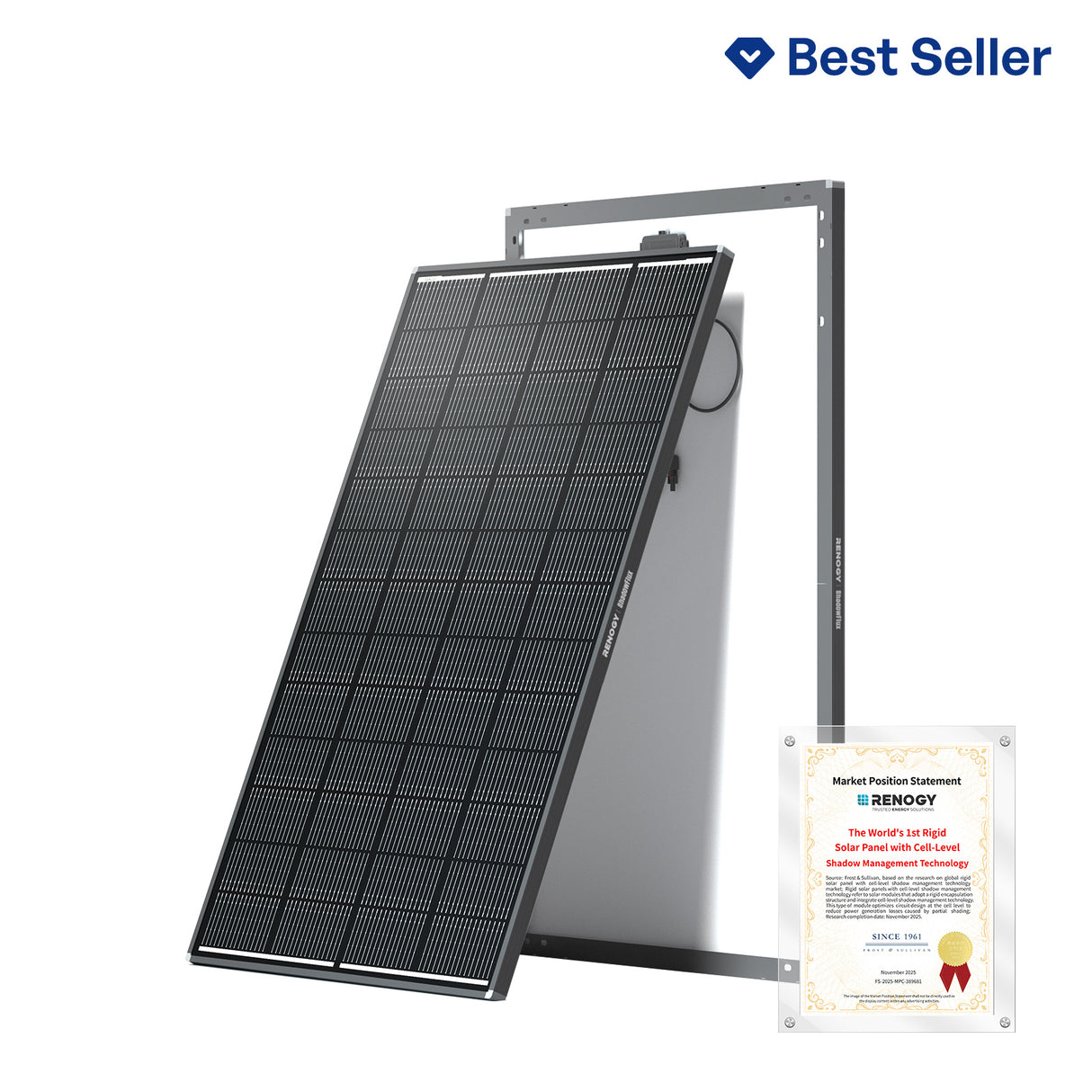 Renogy ShadowFlux 200W solar panel with anti-shading technology