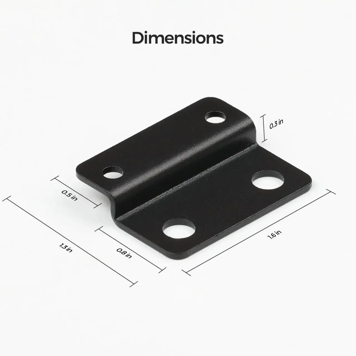 Renogy Mounting Brackets for 12V 100Ah Pro LiFePO4 Batteries (Set of 4) Renogy
