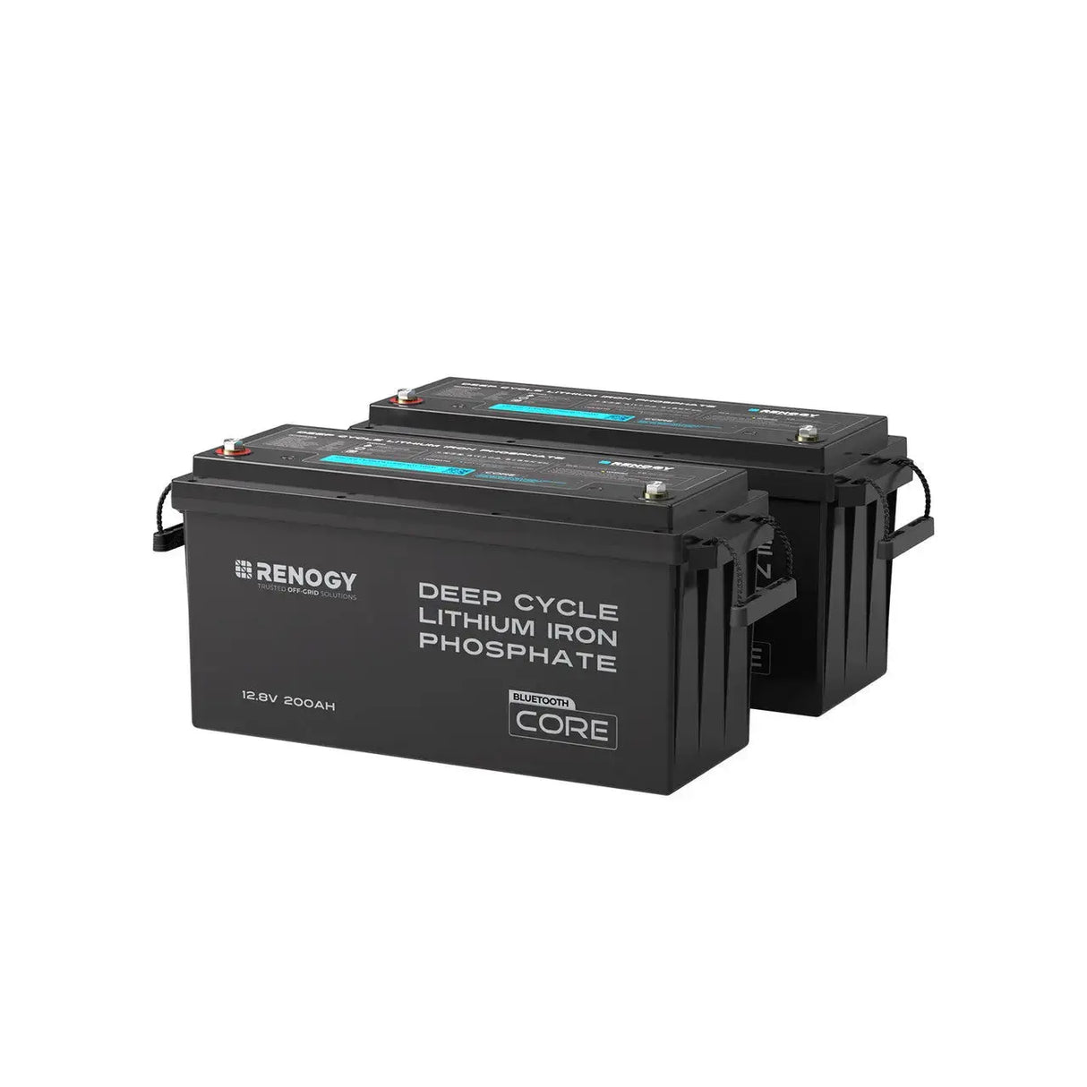 Core - 12V 200Ah Lithium Iron Phosphate Battery w/ Bluetooth Renogy