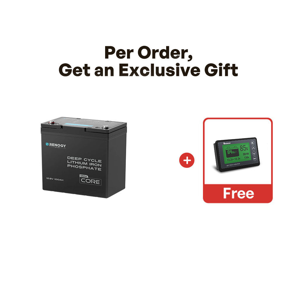 12.8V 100Ah Lithium Iron Phosphate Battery