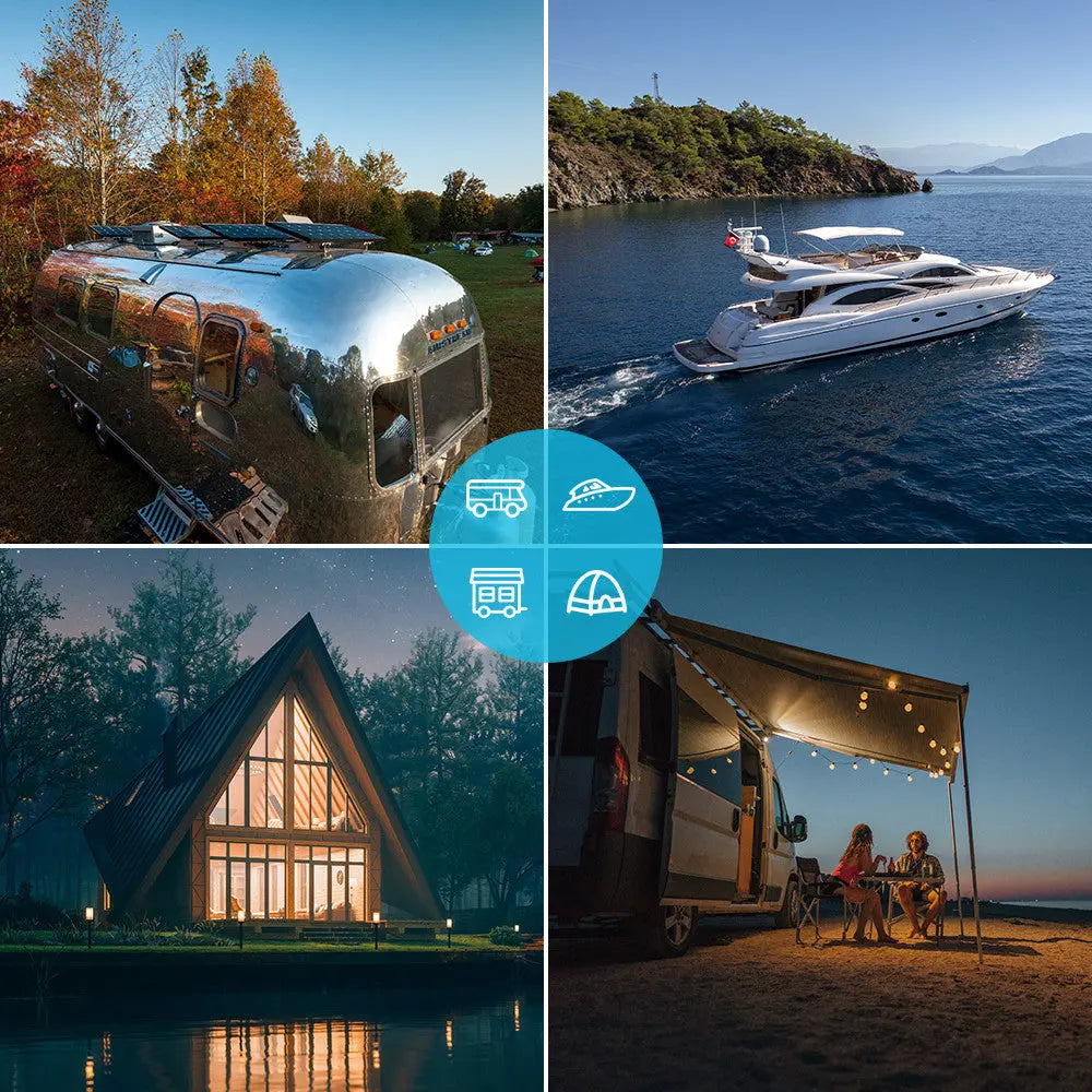 New Edition Voyager 20A PWM Waterproof Solar Charge Controller Renogy