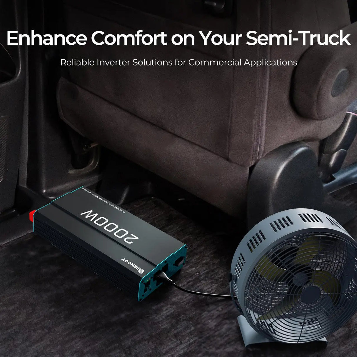 2000W 12V Pure Sine Wave Inverter Renogy