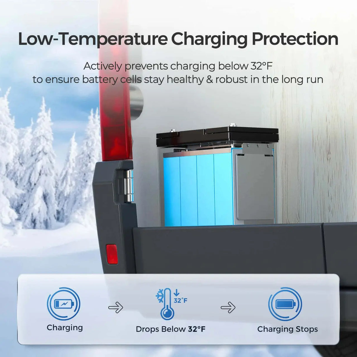 Core Mini - 12.8V 100Ah Lithium Iron Phosphate Battery Renogy