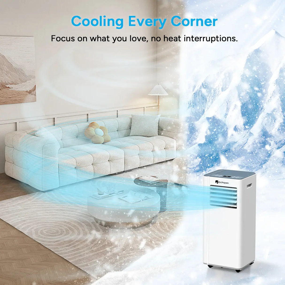 Dr.Prepare 10000 BTU Smart WiFi Portable Air Conditioner Renogy