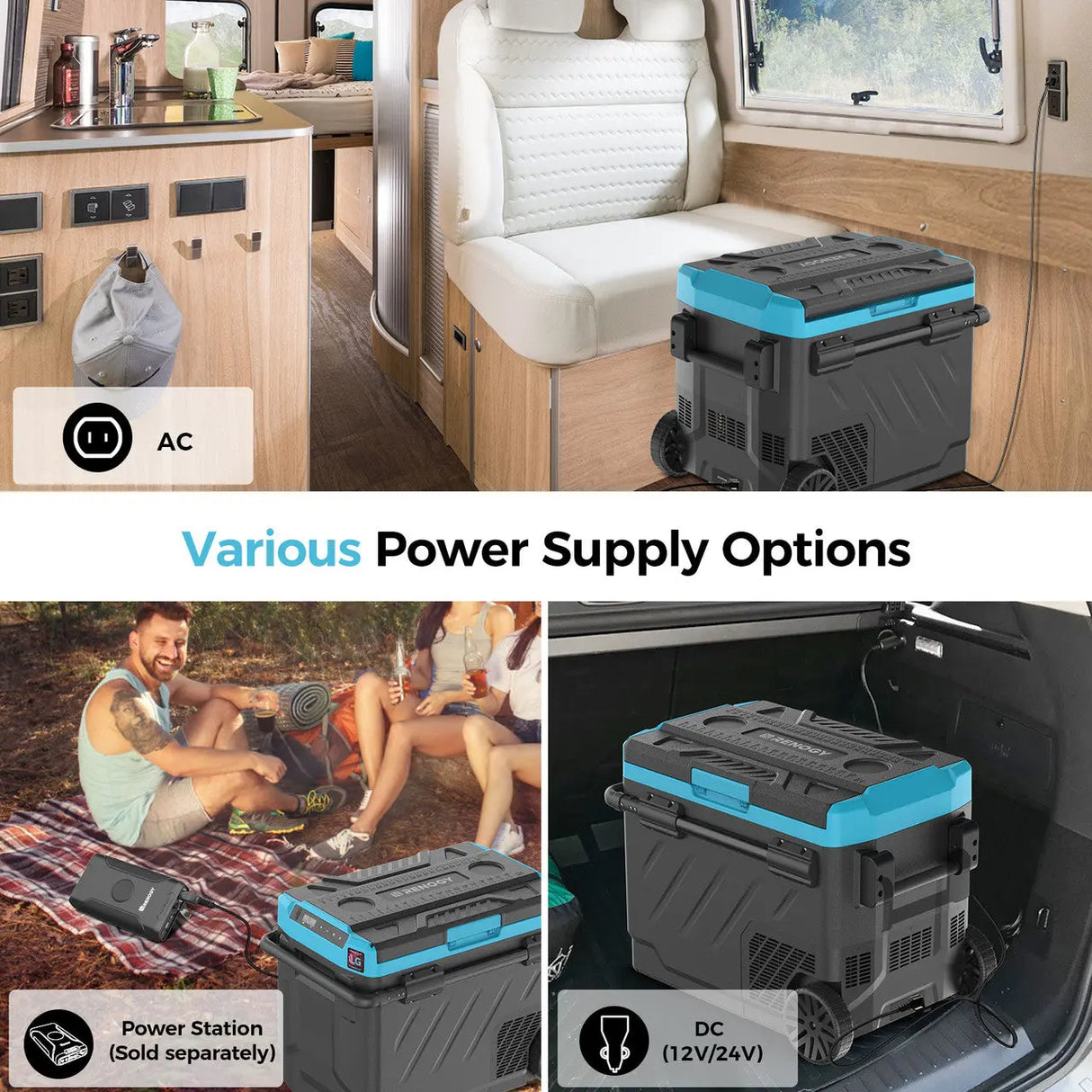 Renogy 42 Quart (40L) Portable Refrigerator Renogy