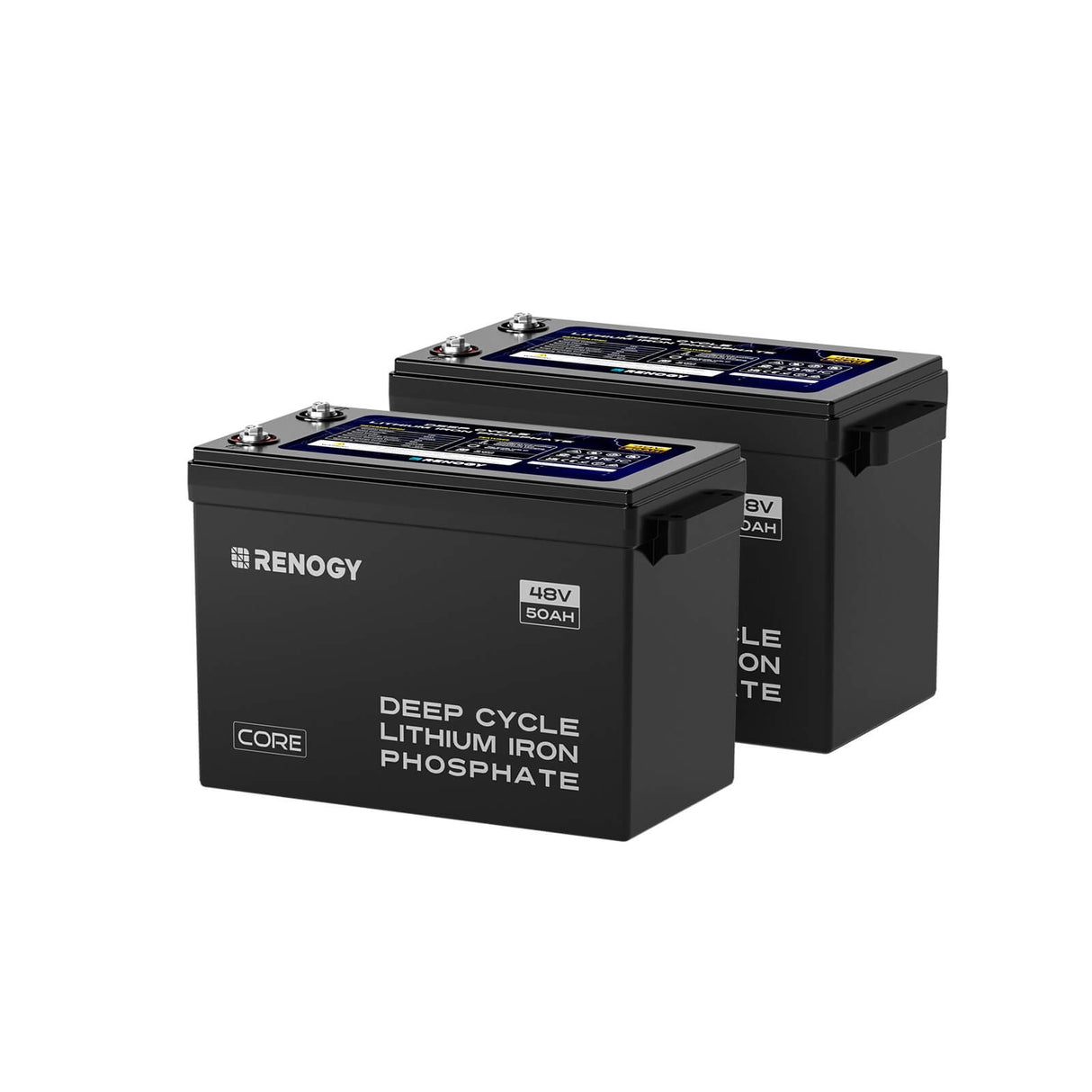 48V 50Ah Smart Lithium Iron Phosphate Battery w/Self-heating | Core Series