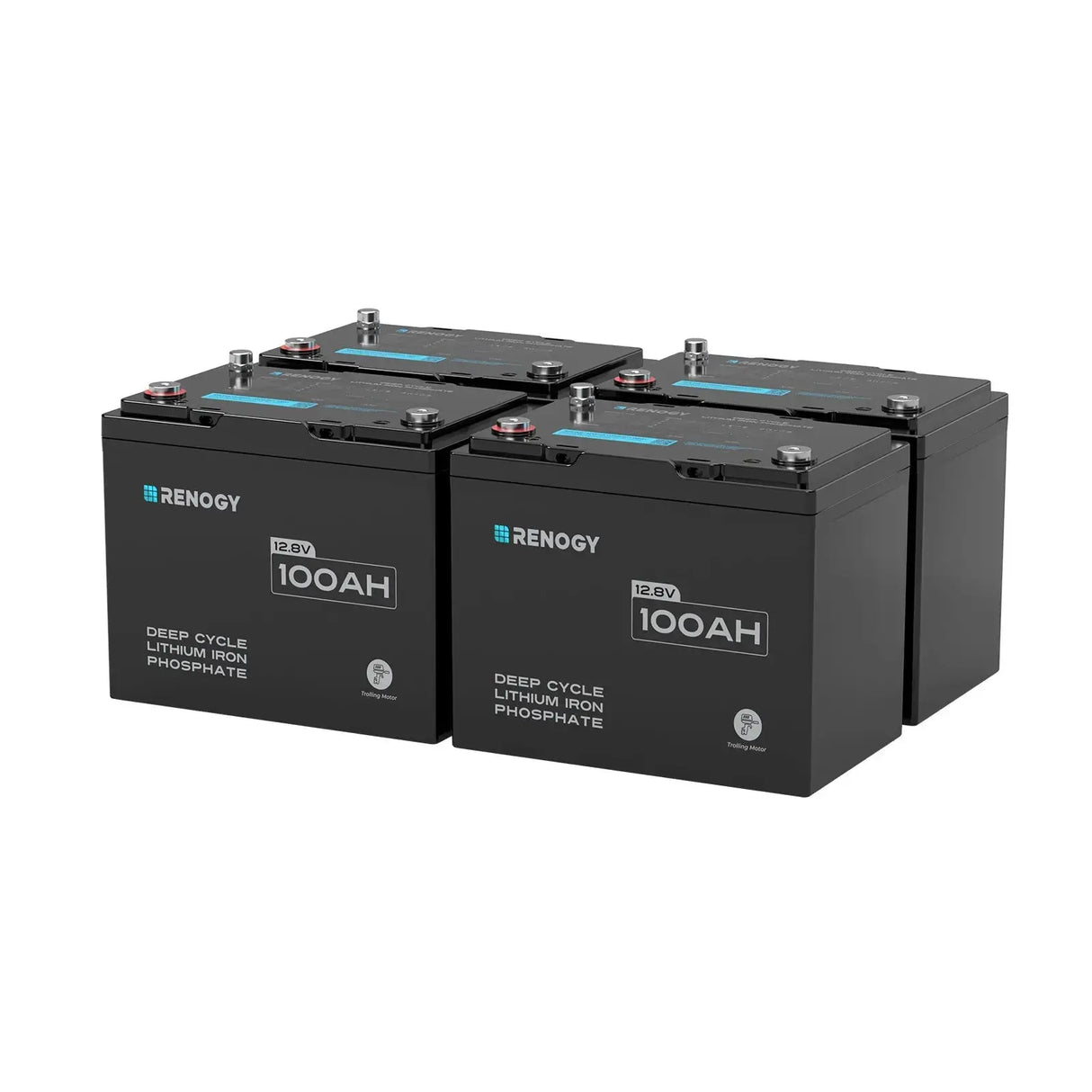 Core - 12V 100Ah Trolling Motor Lithium Iron Phosphate Battery with Bluetooth Renogy