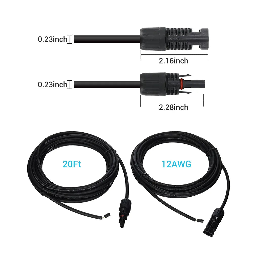 Solar Panel to Charge Controller Adaptor Kit Renogy