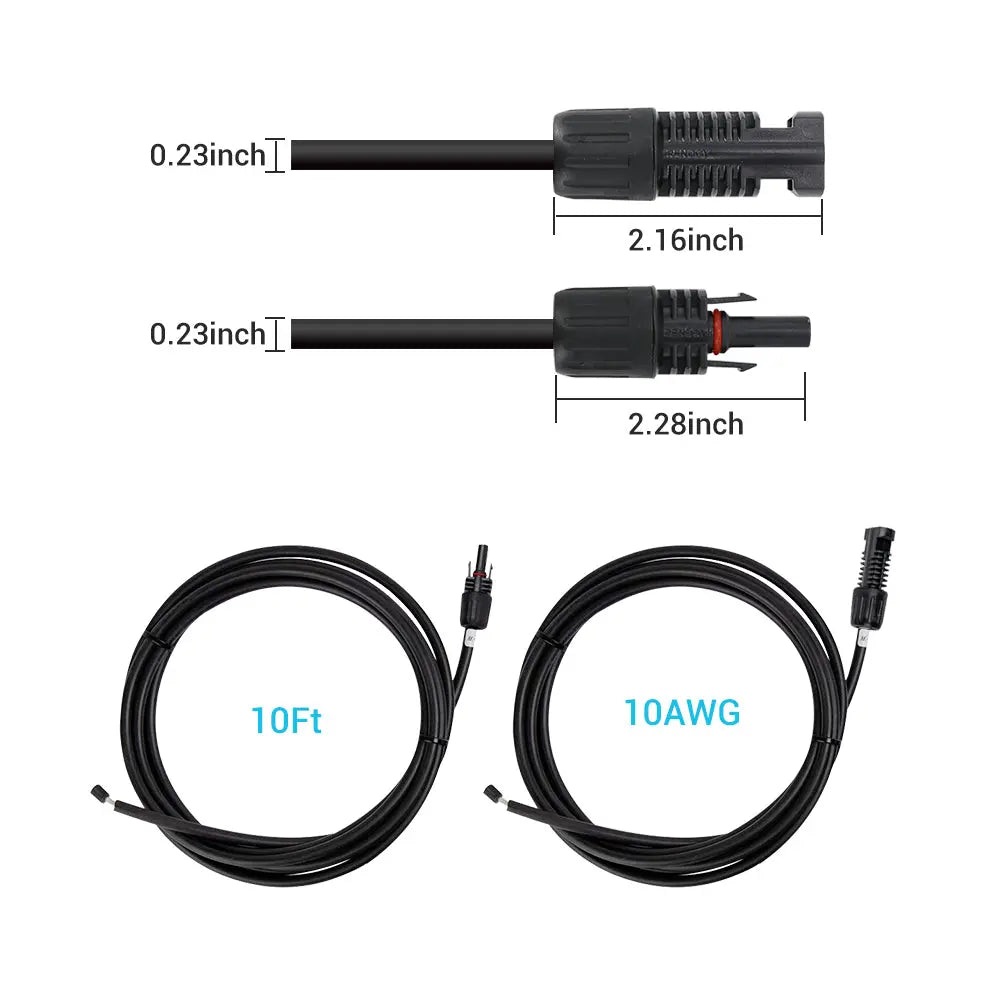 Solar Panel to Charge Controller Adaptor Kit Renogy