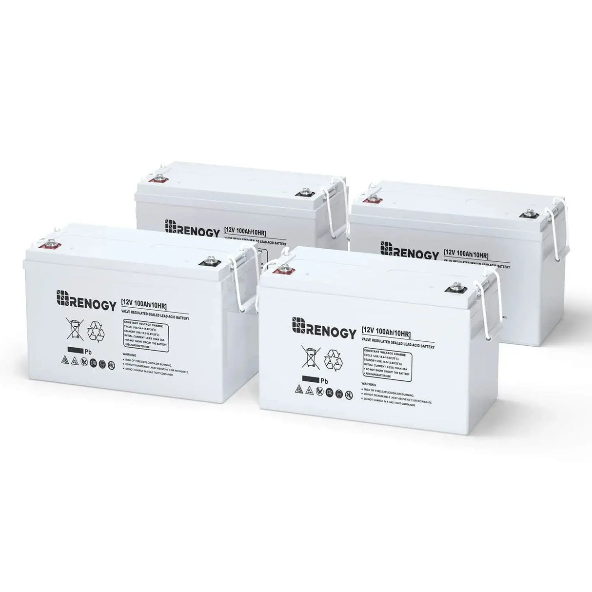 Deep Cycle AGM Battery 12 Volt 100Ah/200Ah Renogy