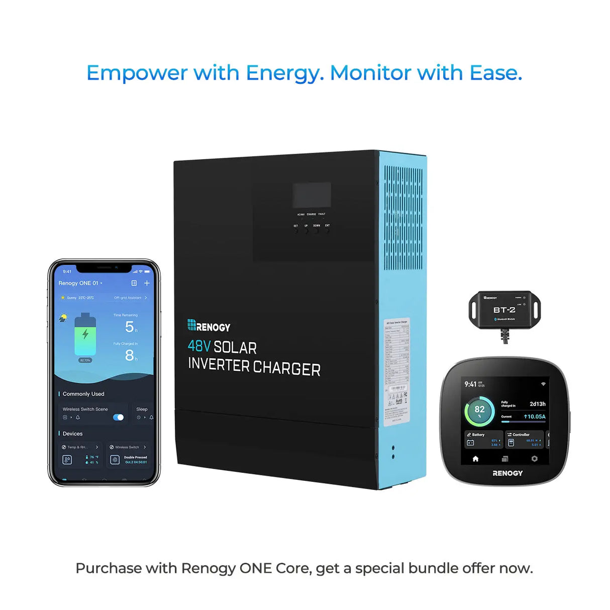 Renogy 48V 3500W Solar Inverter Charger Renogy