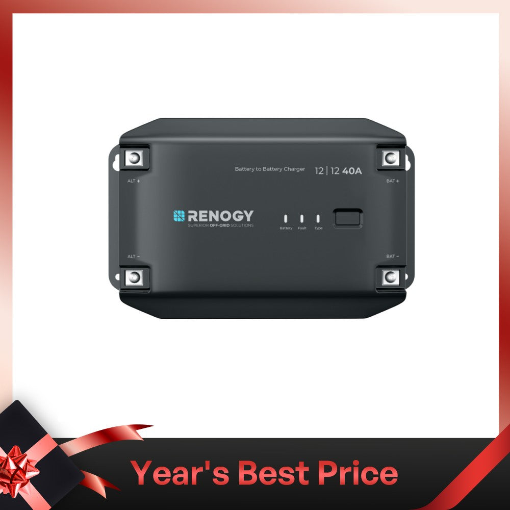 12v Battery Charger 20A/40A DC to DC Charger | Renogy US