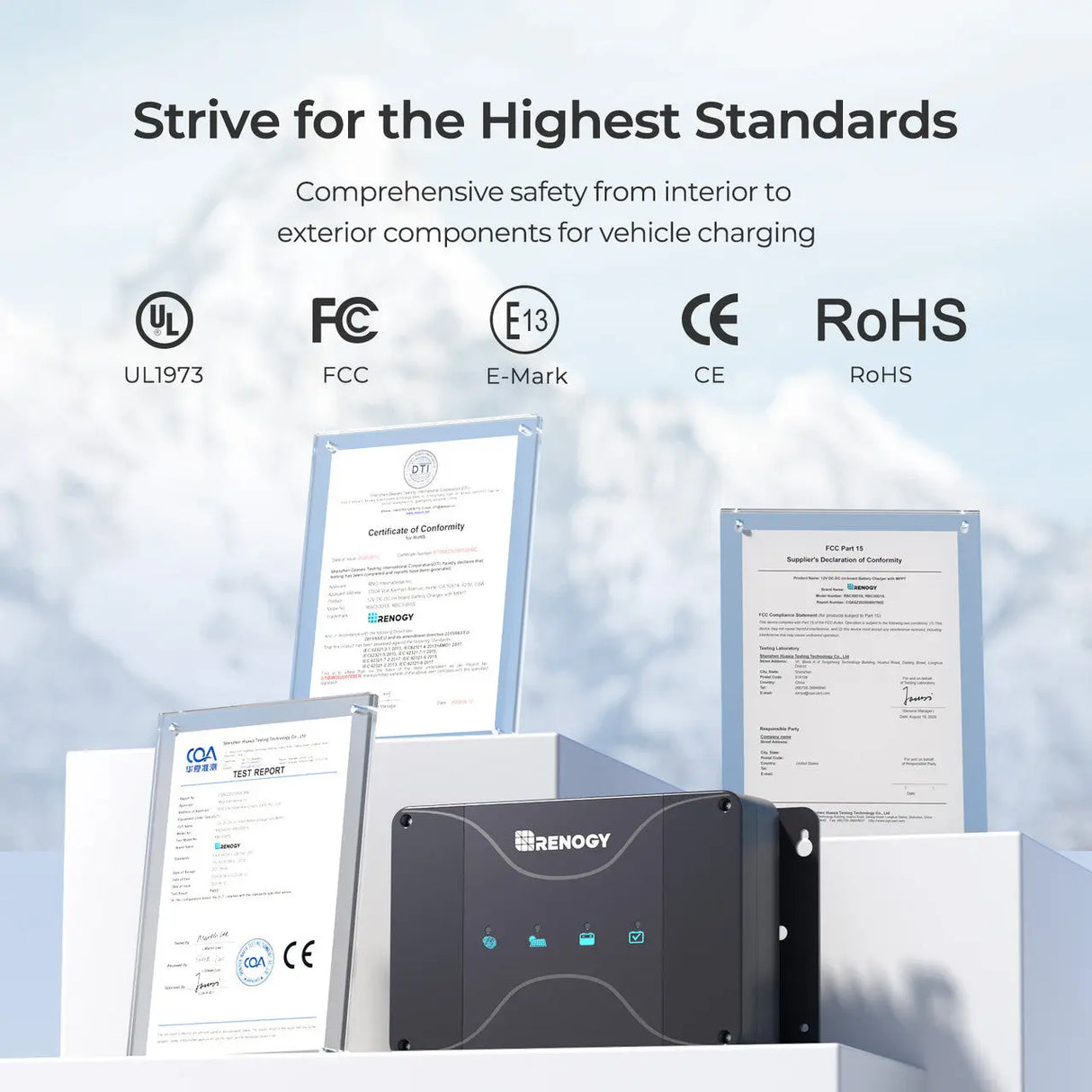 12V 30A/50A DC-DC On-Board Battery Charger with MPPT Renogy_Strive for the Highest Standards