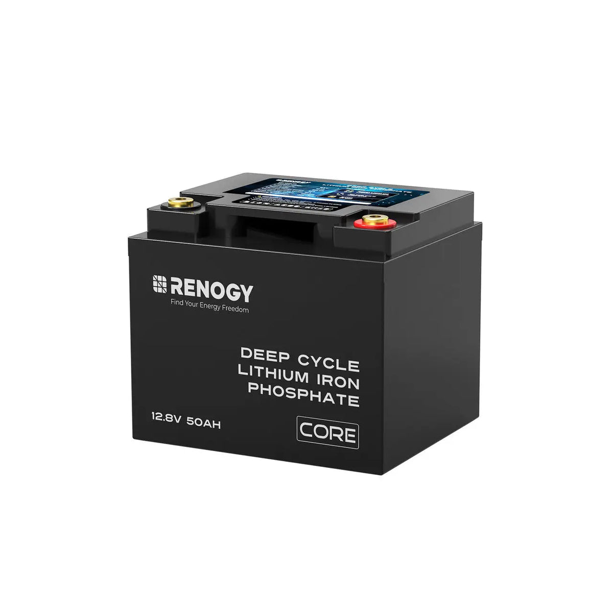 12V 50Ah Deep Cycle Lithium Iron Phosphate Battery | Core Series 