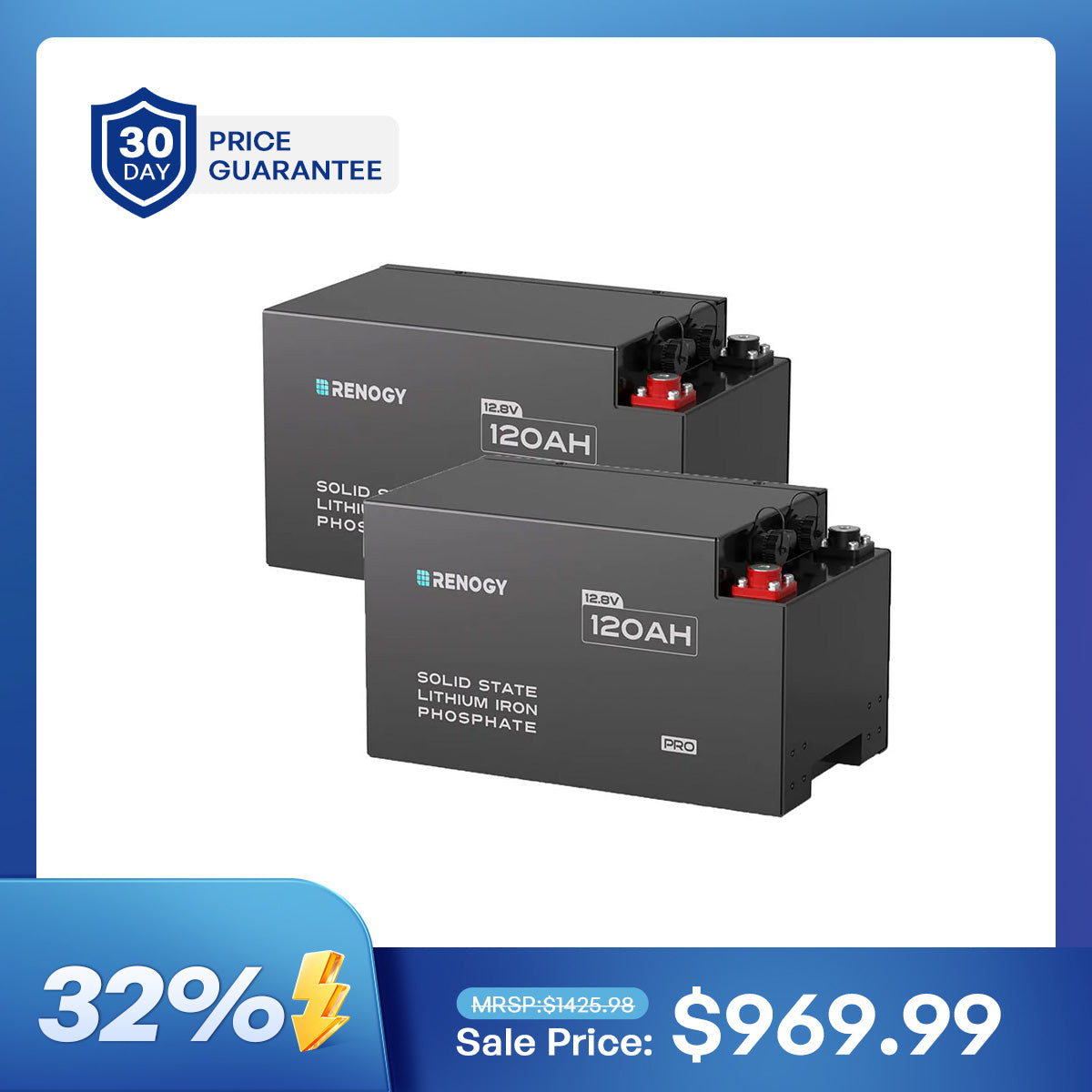 Pro S1 12V 120Ah / 240Ah LiFePO4 Battery