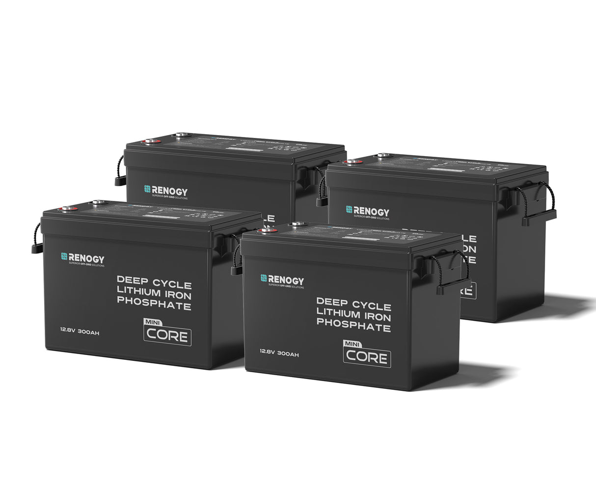 Renogy Core Mini - LiFePO4 12.8V 300/200/100Ah Lithium Batteries