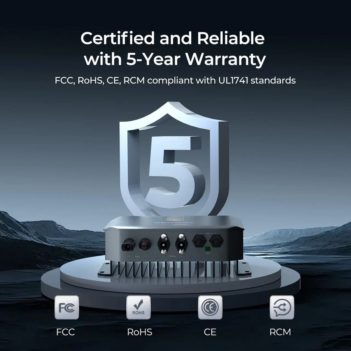 REGO 12V/24V/36V/48V 30A MPPT Solar Charge Controller