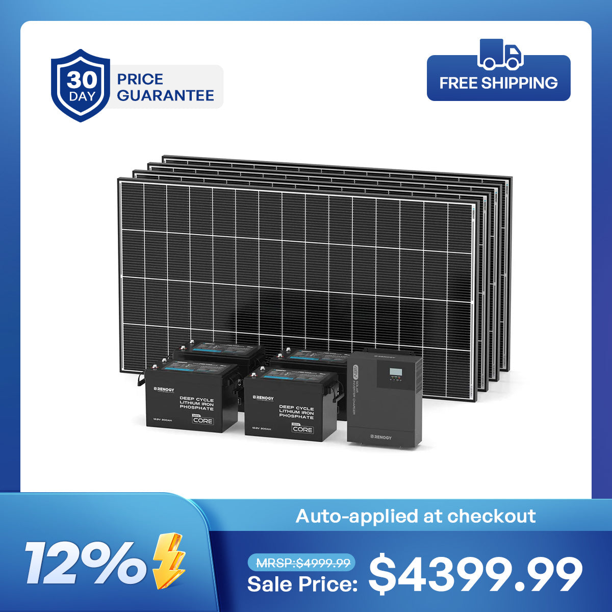 Cabin Solution (10.24kWh/20.48kWh Lithium Battery)