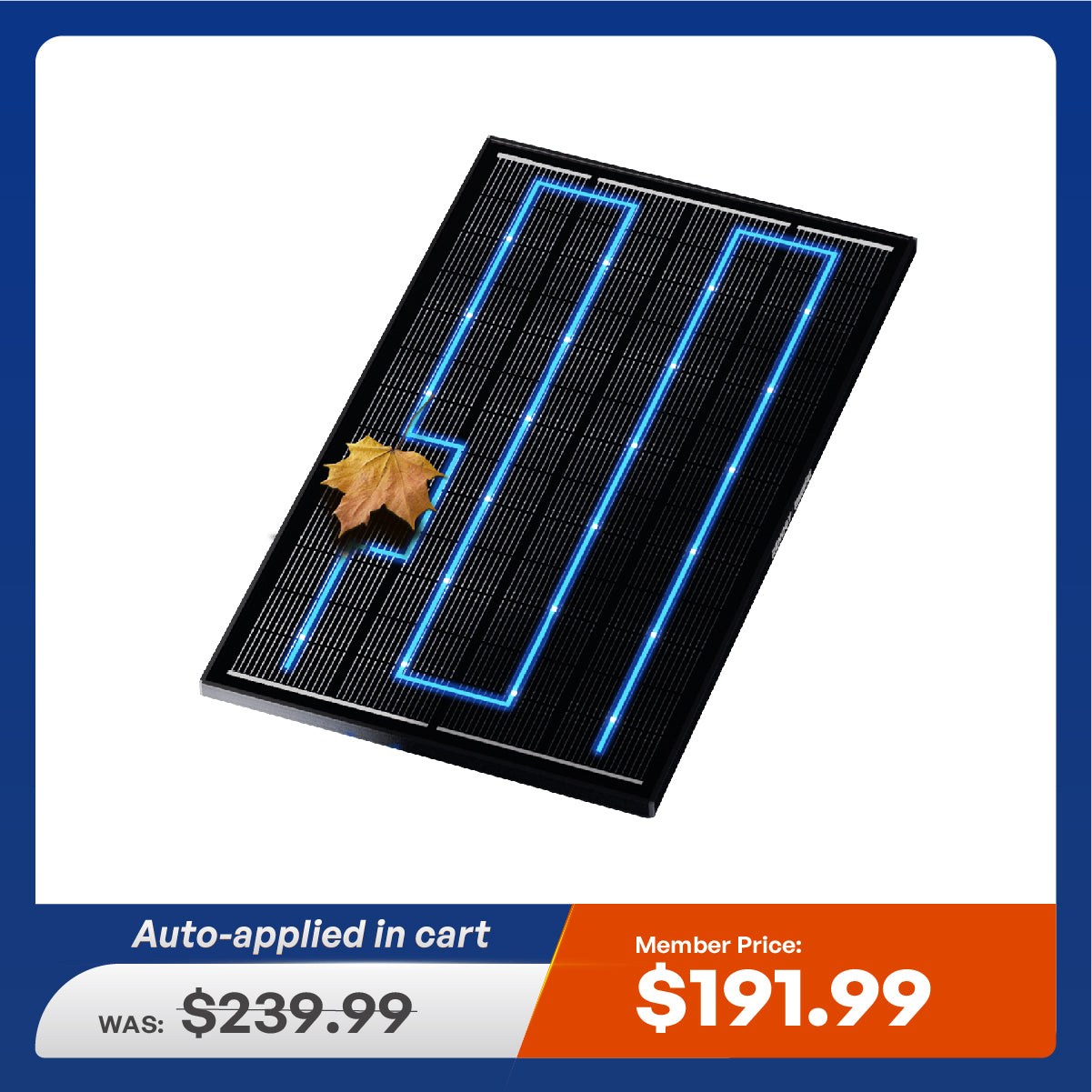ShadowFlux 120/200W N-Type Anti-Shading Solar Panel