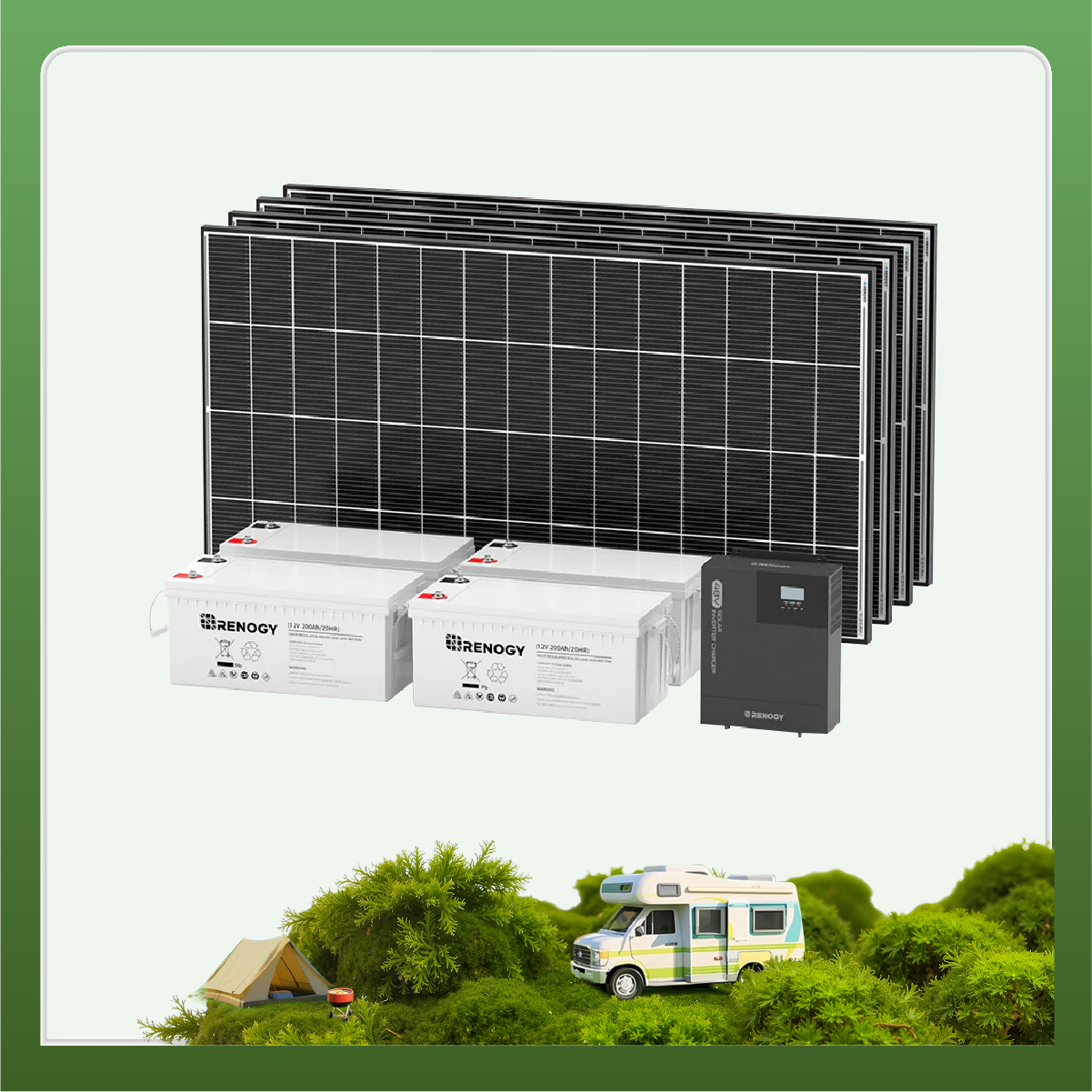 Cabin Solution (1280W | 9.6kWh)