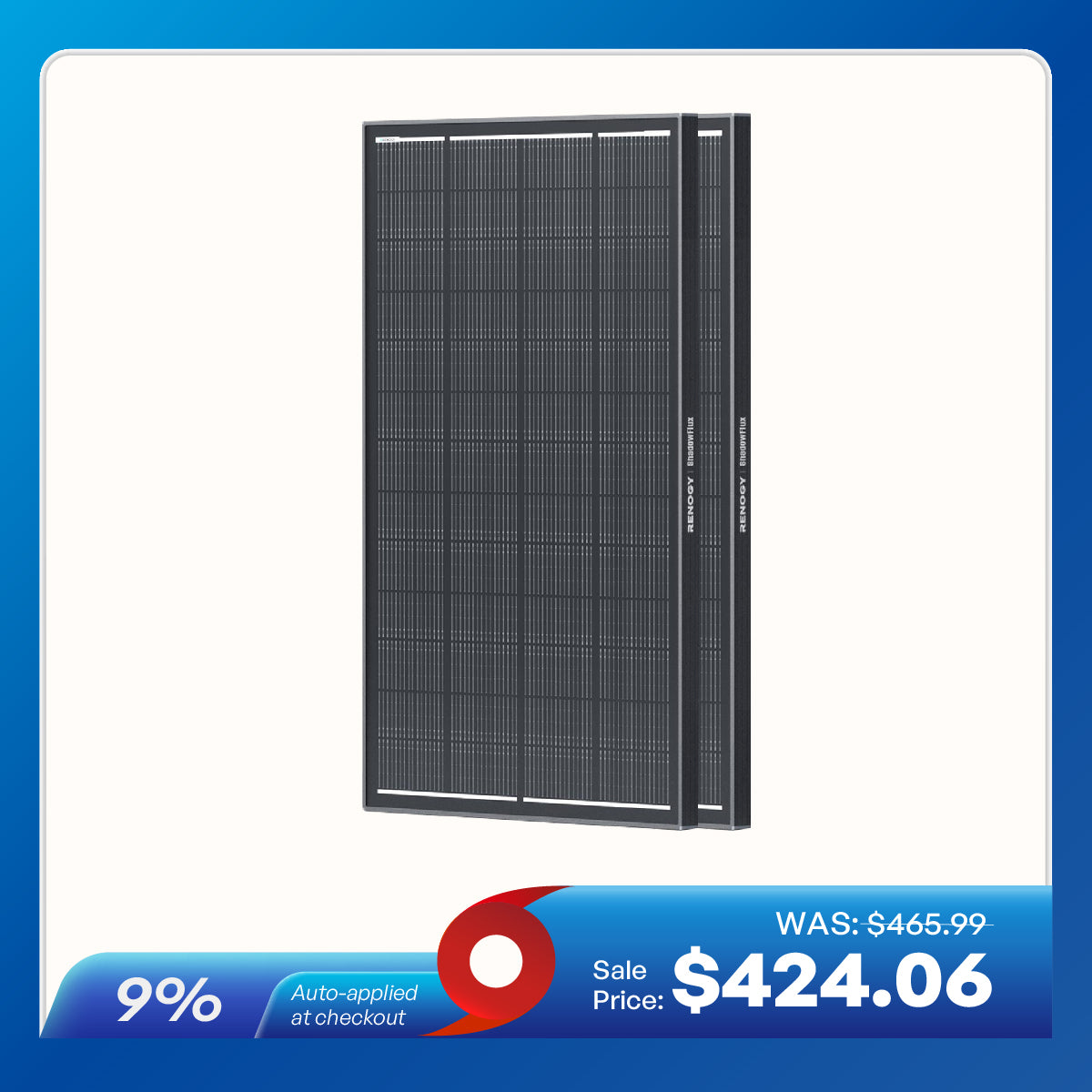 ShadowFlux™ 120W/200W N-Type Anti-Shading Solar Panel