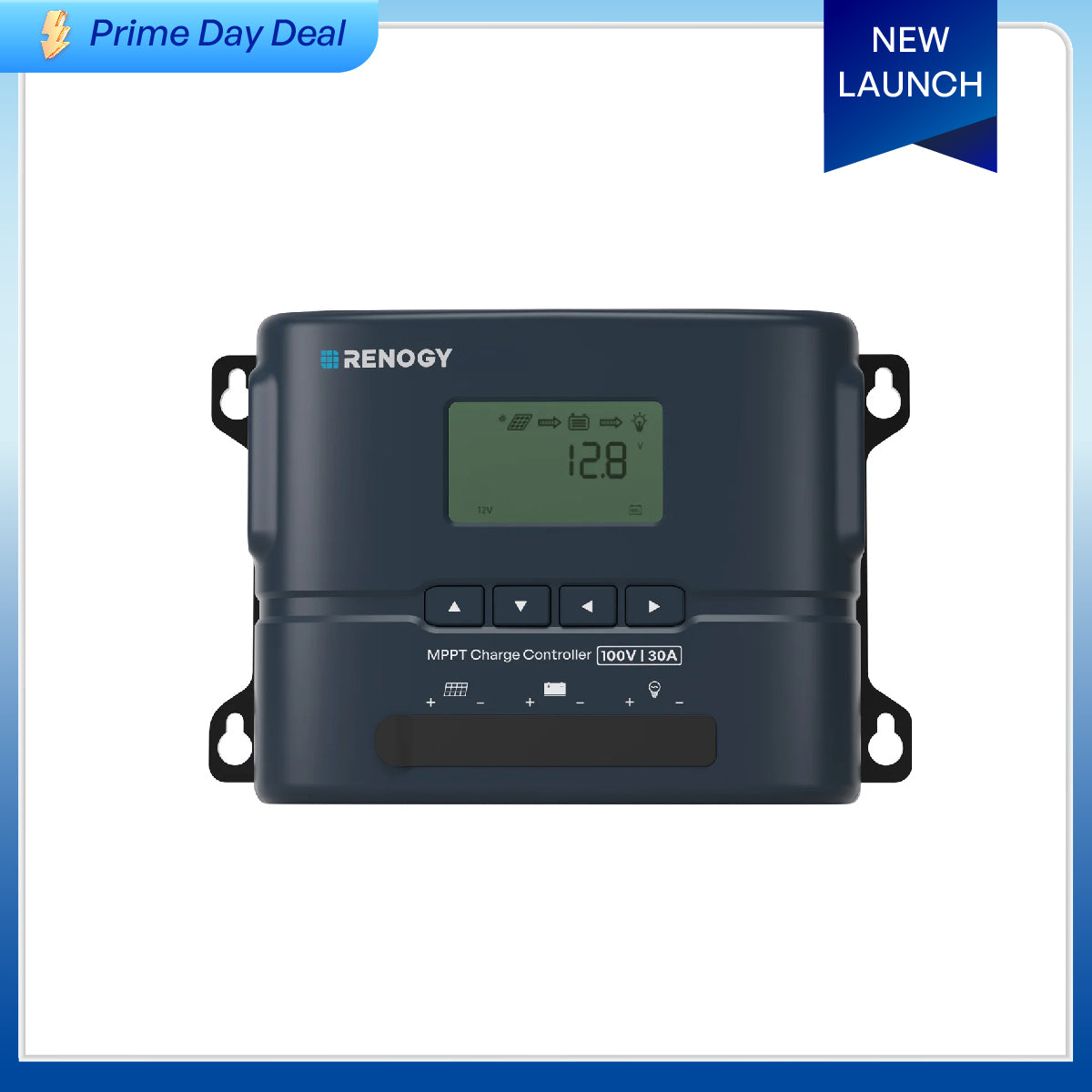 Rover 2 12V/24V 20A/30A Compact MPPT Charge Controller with Bluetooth