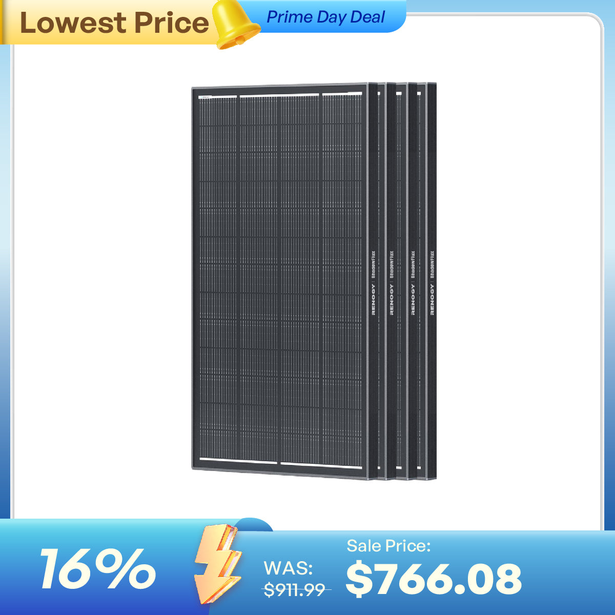 ShadowFlux™ 120W/200W N-Type Anti-Shading Solar Panel