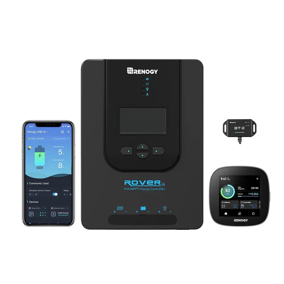 Rover Li 30 Amp MPPT Solar Charge Controller Renogy