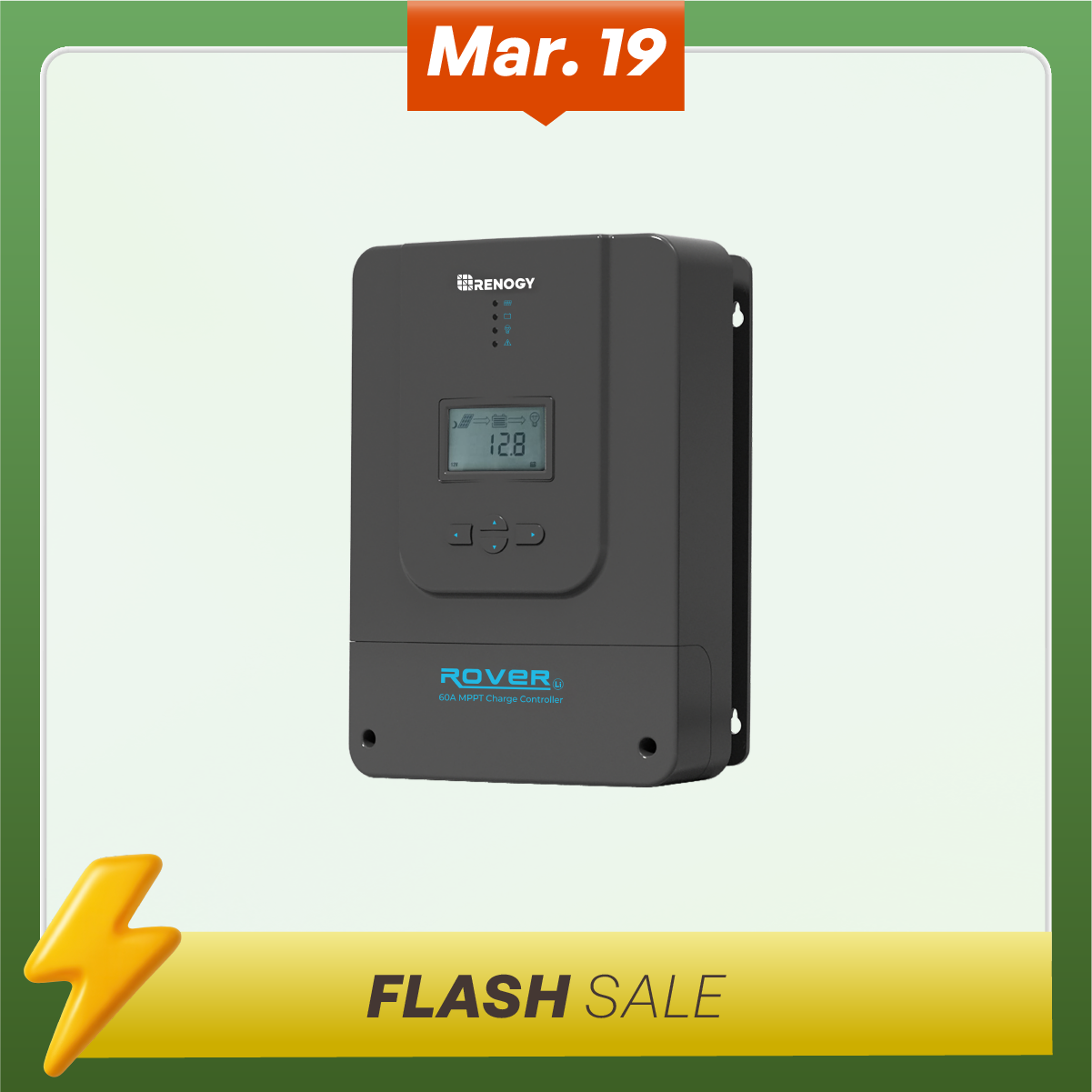 Rover 60 Amp MPPT Solar Charge Controller