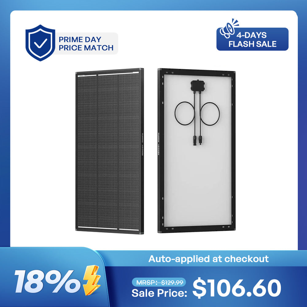 ShadowFlux™ 120W/200W N-Type Anti-Shading Solar Panel