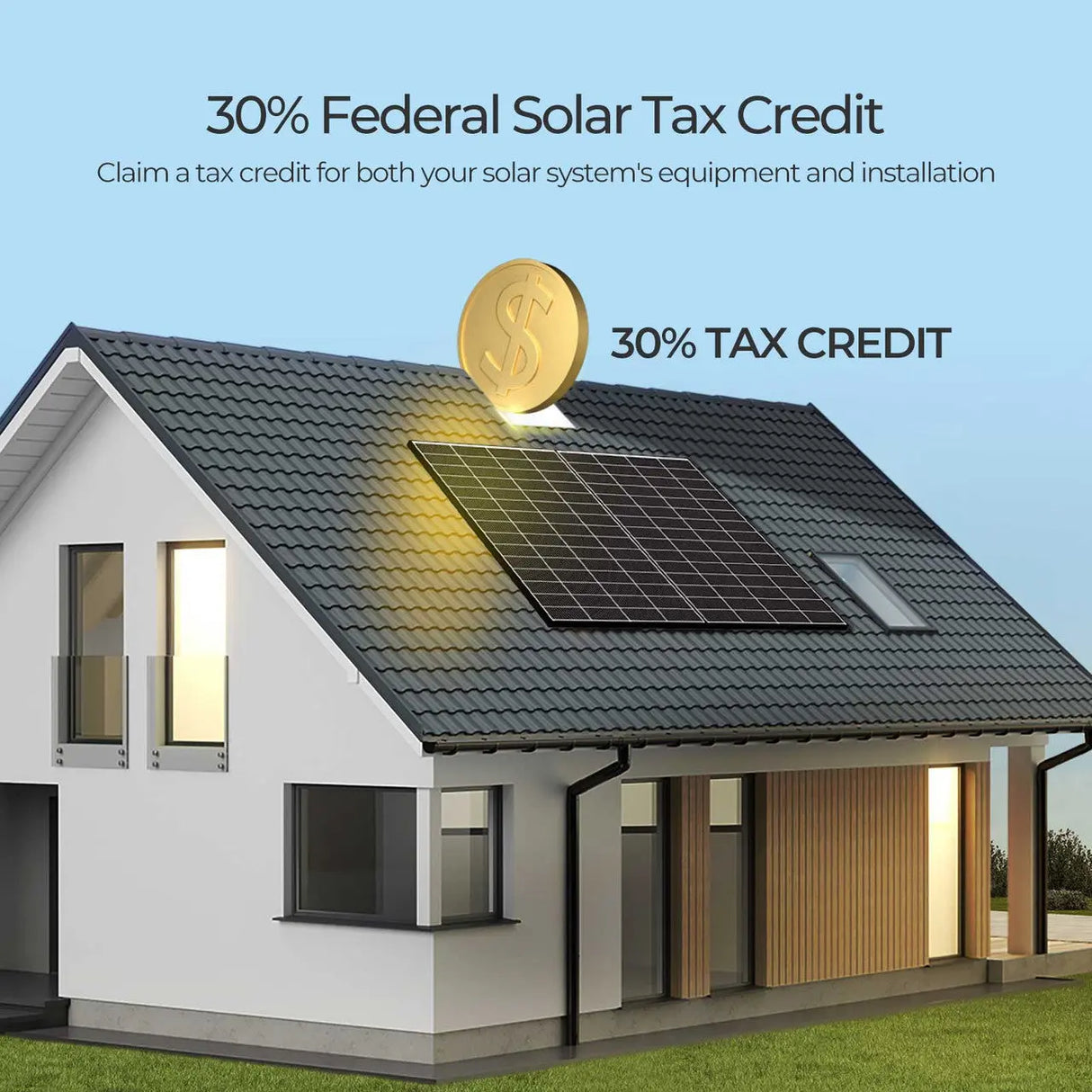 N-Type 320W Monocrystalline Solar Panel Renogy