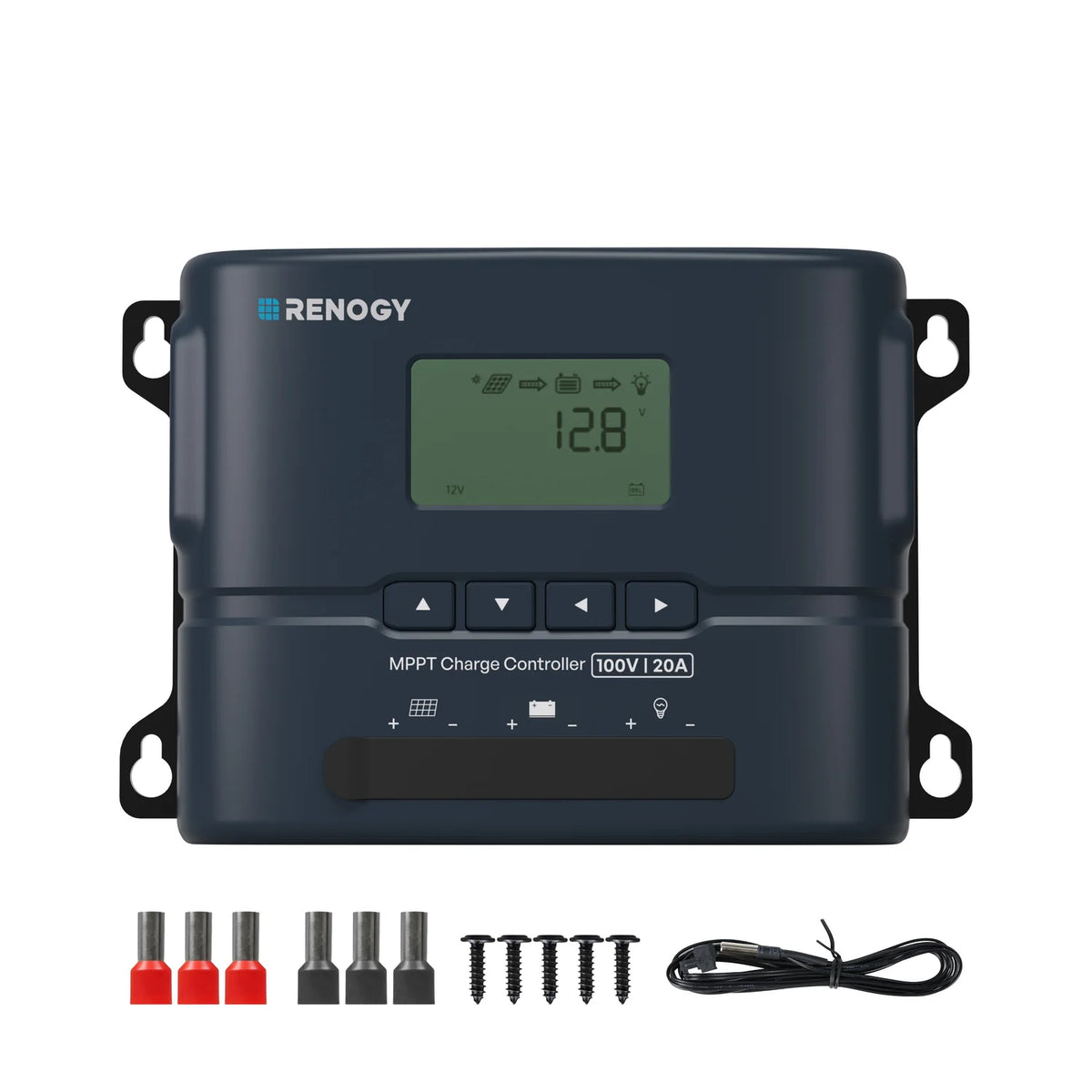 Rover 2 12V/24V 20A Compact MPPT Charge Controller with Bluetooth
