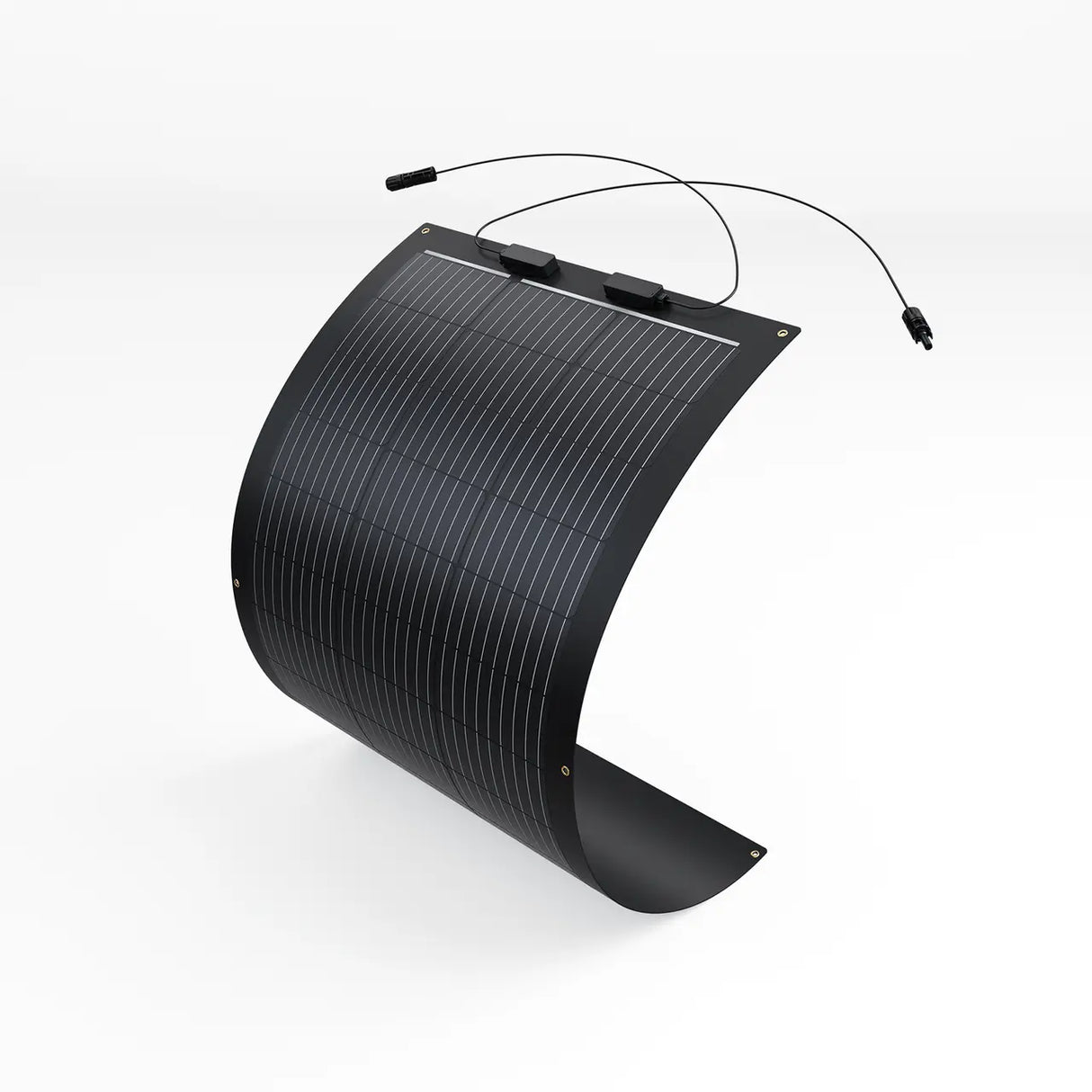 Flexible 100W 12V Black Division Lightweight Monocrystalline Solar Panel Renogy
