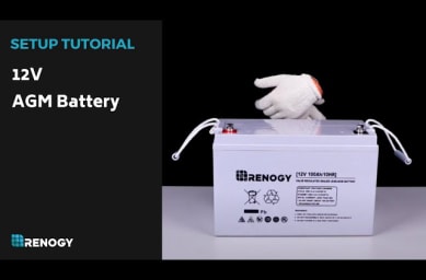 12V AGM Battery Setup