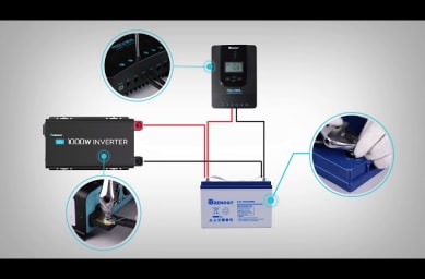 12V GEL Battery Setup