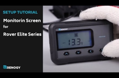 Digital Rover Screen Monitoring Screen for Rover Elite Series | Renogy US