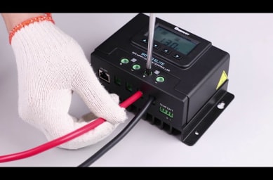 Rover Elite 20A MPPT Solar Charge Controller Setup