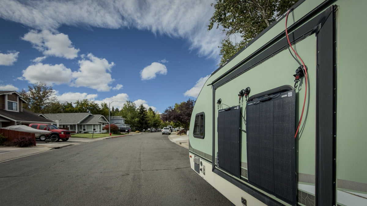 install flex shadowflux solar panel