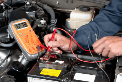 car battery voltage