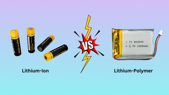 lithium ion vs lithium polymer