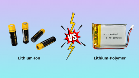 lithium ion vs lithium polymer