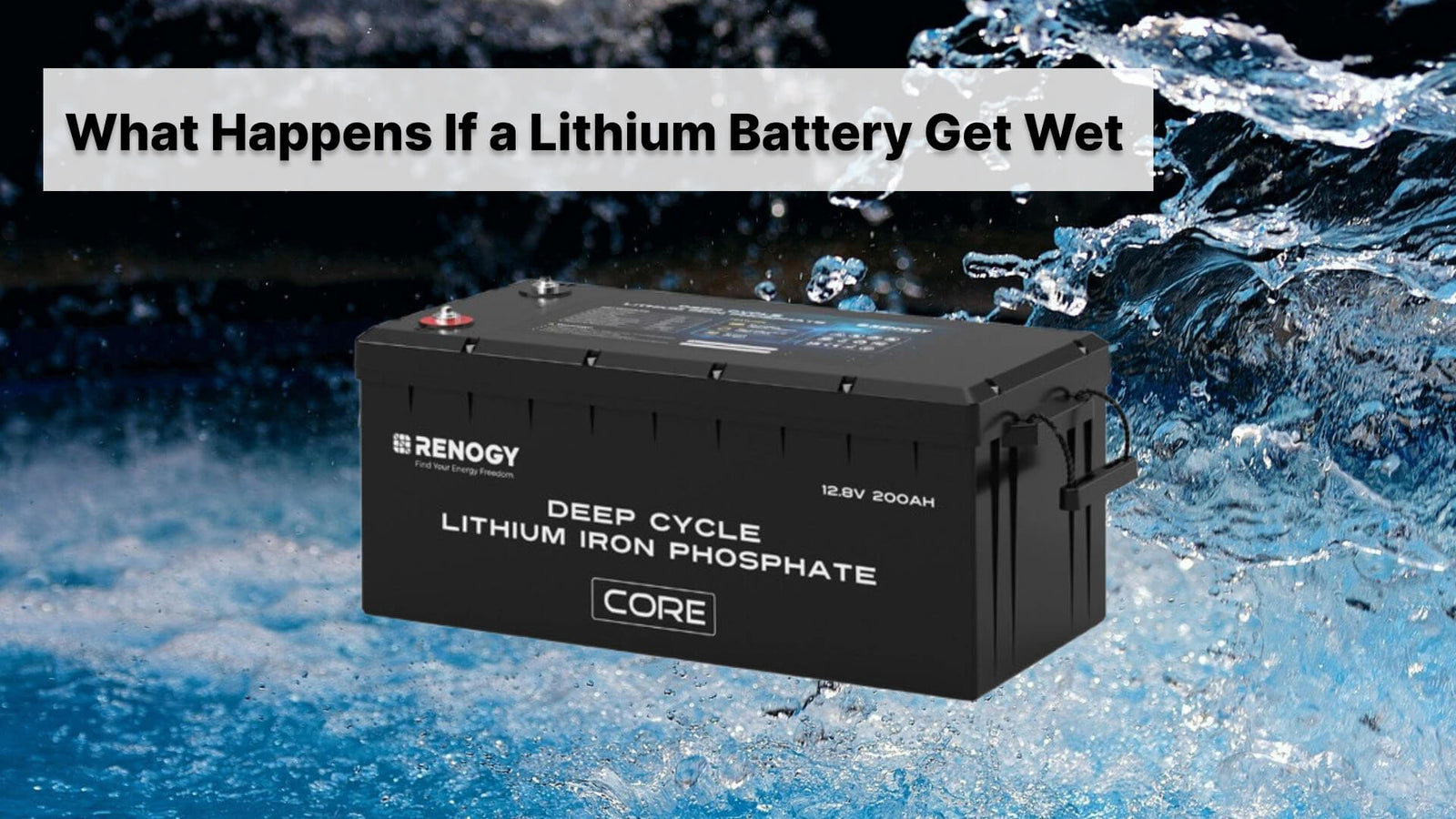 Can Batteries Get Wet and Still Work?